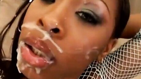 Monster DP For Nasty Ebony