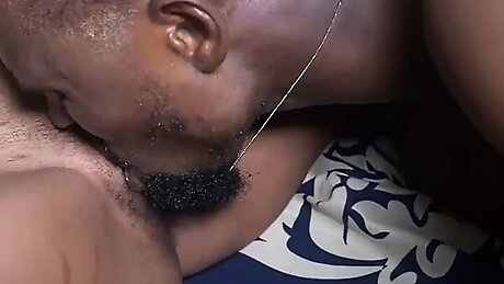 Cute Small Candy's sister fucks in africa