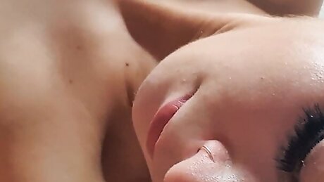 Slutty Teen Takes A Huge Facial!