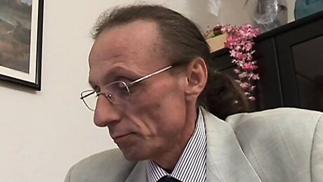 Old pig has huge cock!