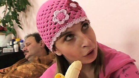 My stepmother watches me fuck my stepfather!