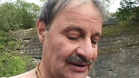 Me, my stepmother and my stepfather in the nature!