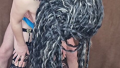 stepsister goes without panties