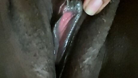 Playing with cum