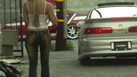 Nughty brunette gets banged hardcore in different fancy positions