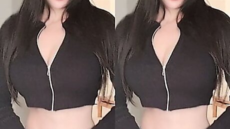 Chinese Asian real movie actress goes topless in America