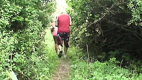 Me and my stepfather at the park!