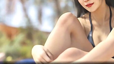 LISA: Hot Girl Masturbates In The Tub Ep.40