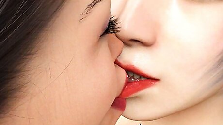 LISA: Lesbian Kiss In To The Beach Club Ep.33