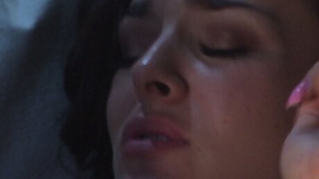 Long haired babe screams in agony as she could not withstand rough nailing