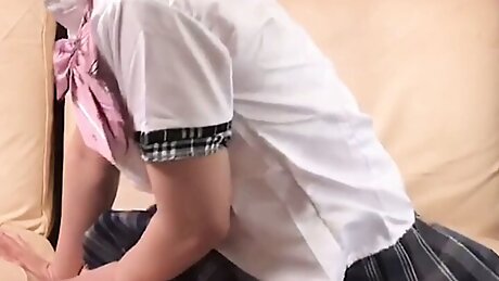 Uniform jk Small Breasts Beautiful Girl Selfie Masturbation Uncensored Erotic Video