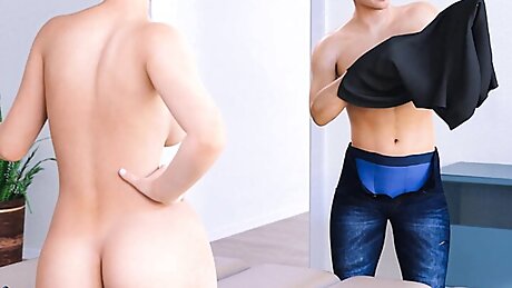 Freshwoman - my first delivery ended with fucking