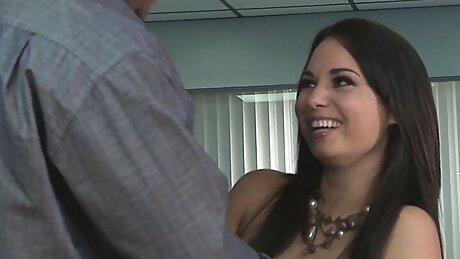 Me Fucking My Friend Hot Secretary While Waiting For Him In His Office