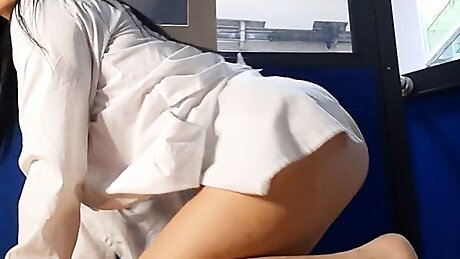 Big Ass Latina At Work