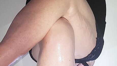 Tapping In Front Off A Pervert.