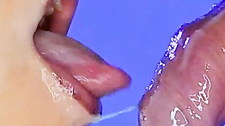 No Close-Up Slobbery Blowjob Without A Facial Finish!