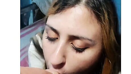 Taking all his cum SOLO POV preview