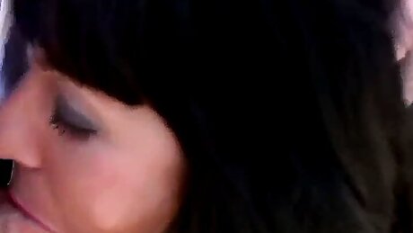 Luna has natural tits and she fucks and blows Terry Reid