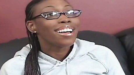 Ashley is an ebony fucking a big black cock