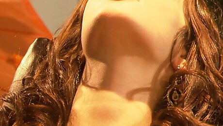 Asian Chick Endures A Hardcore Interracial Fucking In Their Living Room