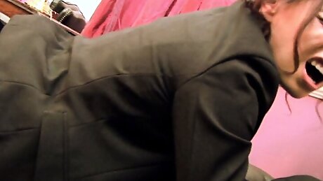 Lusty babe let her friend lick her cookie before fucking with their toys