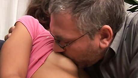 Old pig makes me feel pleasure!