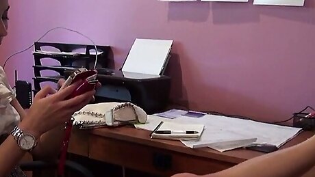 Busty lesbians Francesca and Georgia lick each other