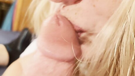 Handjob And Blowjob In Camping Truck. Cumshot In Mouth