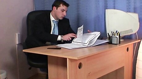 Two men share big tits hairy old grandma