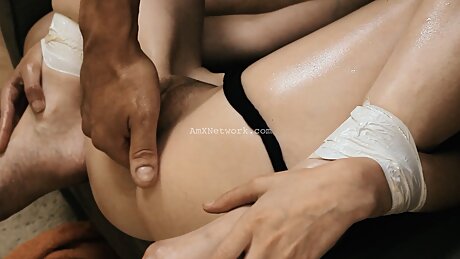 Fauxtographer &ndash; Filming Teen Slut Taped And Gagged And Face Dumped With Jizz