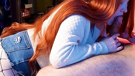 Stepsister Showed Her Stepbrother How She Learned To Suck Cock While She Was A Whore