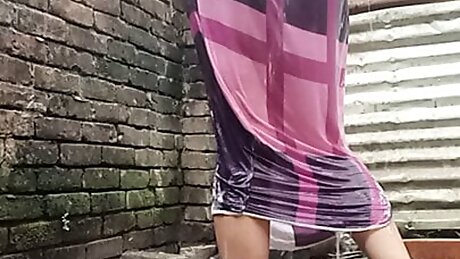 Sexy Girl Is Bathing In The Bathroom. Hot Bathing Scene Of A Sexy Women. Erotic Woman Has Cute Boobs And Tight Pussy.