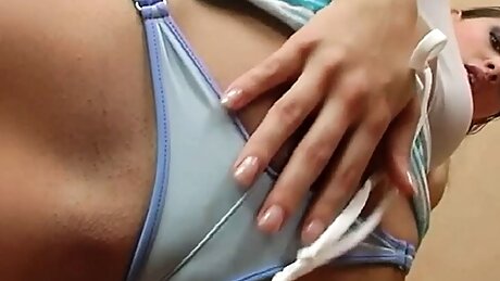 Eve Angel  - Euro Solo Gorgeous Babe Masturbates, Body Stockings, High Heels, Lingerie, Big Ass, Soft, Pussy, Teaser#2