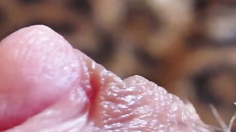 Extreme Close-Up On My Big Clit