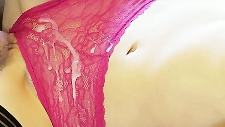 Sex In Stockings And Through Panties - With A Lot Of Cum