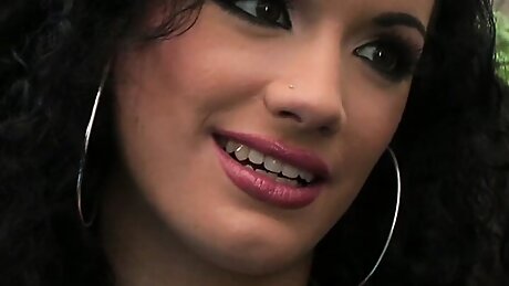 Private.com - Curly Haired Penelope Tiger Gets Double Dicked