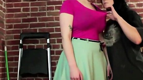 Lesbian Robot Siri Pornstar Fucks Brunette Cheyenne Jewel!