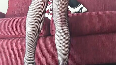 Ripped Fishnets Make Me Feel So Horny &ndash; Joi