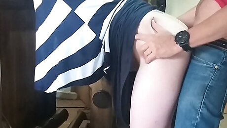 Japanese Stepmom Let's Me Use Her Pussy And Ass To Ejaculate My Cum