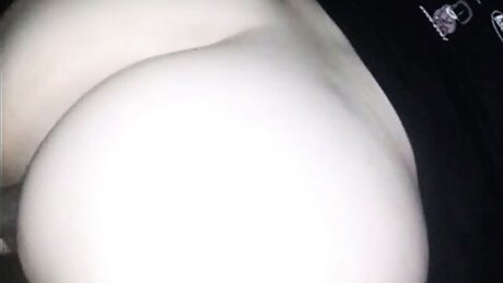 Beautiful White Bbw Ass With Beautiful Black Cock In Erotic Doggystyle Motion