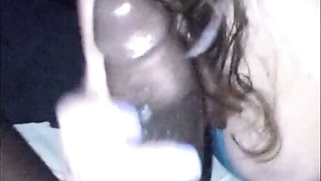 Beautiful Interracial Cock to Mouth Spit String