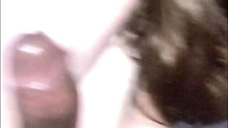 Fat BBW Friend Orally Serving my Black Cock in Bed