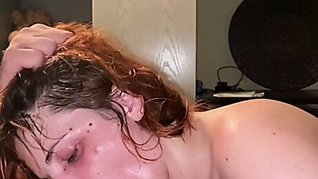Deepthroat blowjob and a cumshot in my throat
