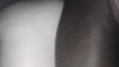 Black Cock making Fat White Booty Waves