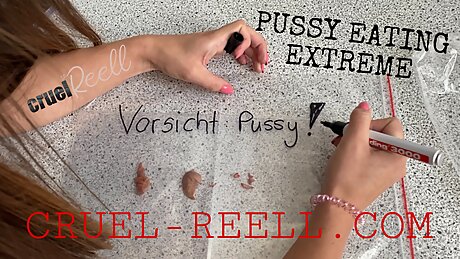 PREVIEW: CRUEL REELL - PUSSY EATING EXTREME - SEIN ERSTES DATE - "TEIL" 1