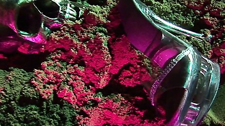 A guy and a blonde exorcize a woman before threesome fuck