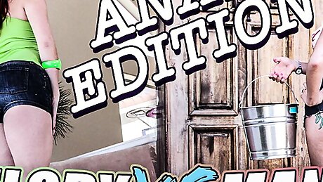 BANGBROS - Thicc PAWG Babes Mandy Muse & Melody Jordan Go Head 2 Head With Big Dicks In Both They Asses FTW