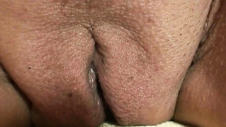 Two robbers share old mature woman