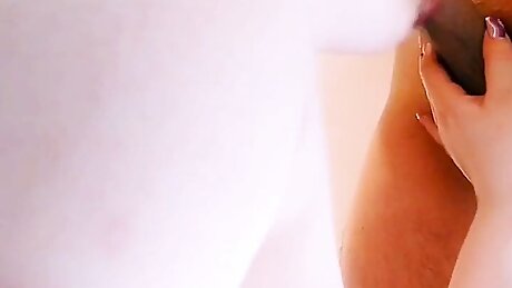 Mim-Irani hot blowjob and horny Doggystyle moaning