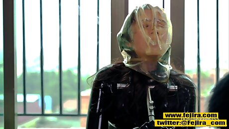 Fejira Com &ndash; Fetish Girl With Latex Clothes And Headgear
